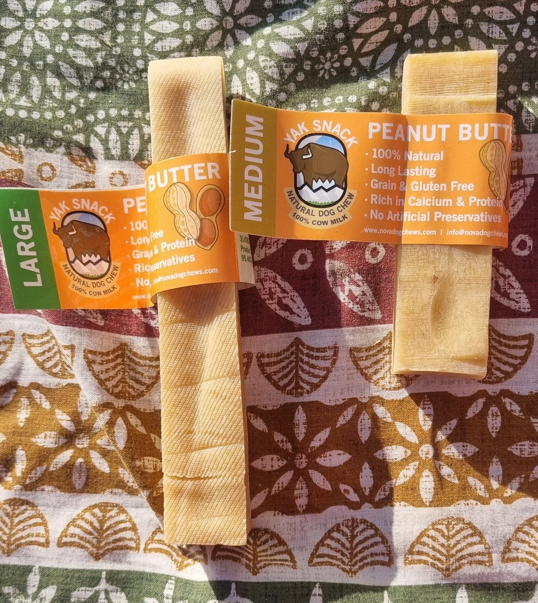 Peanut Butter Yak Chew